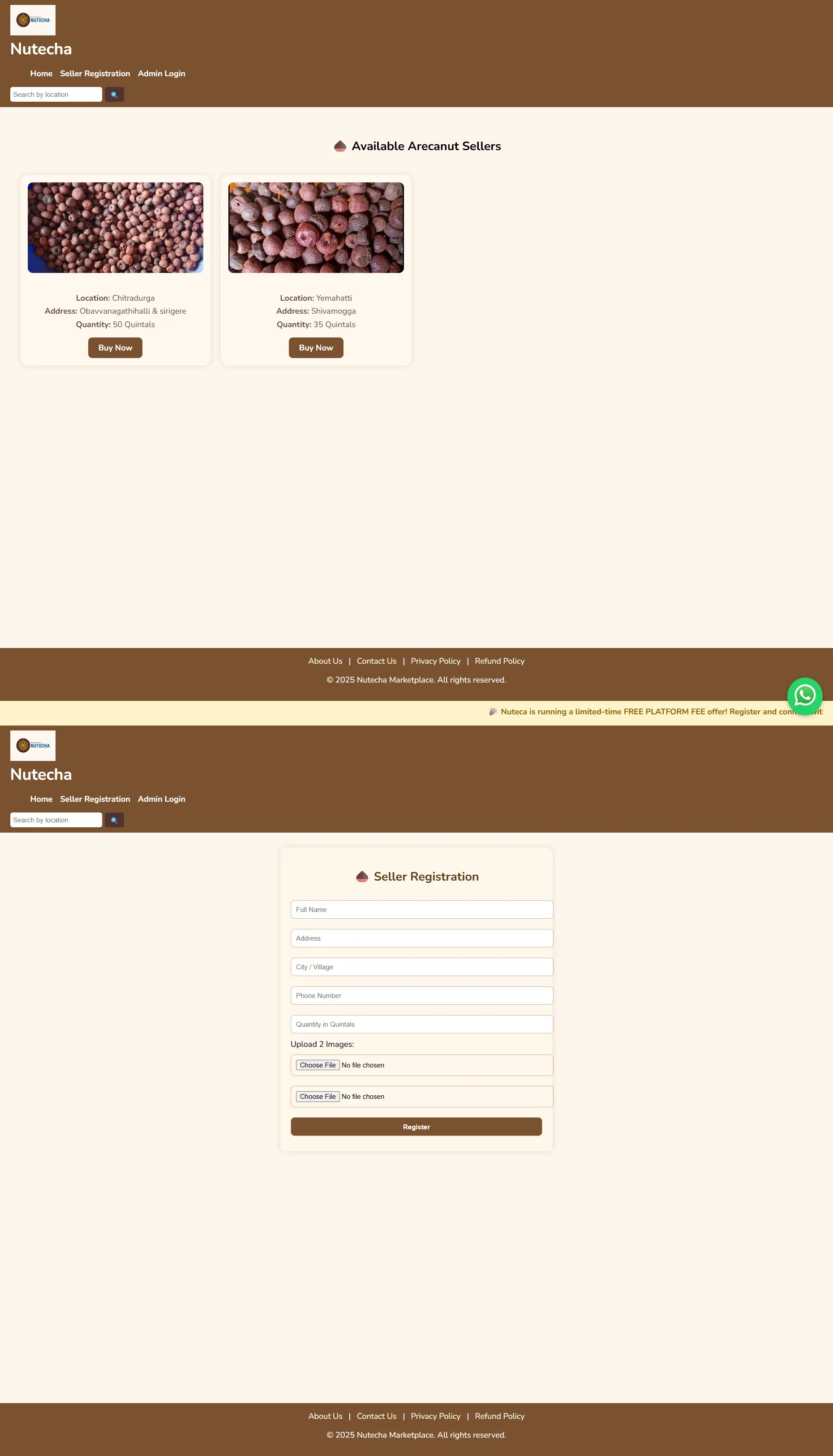 Client Website Screenshot