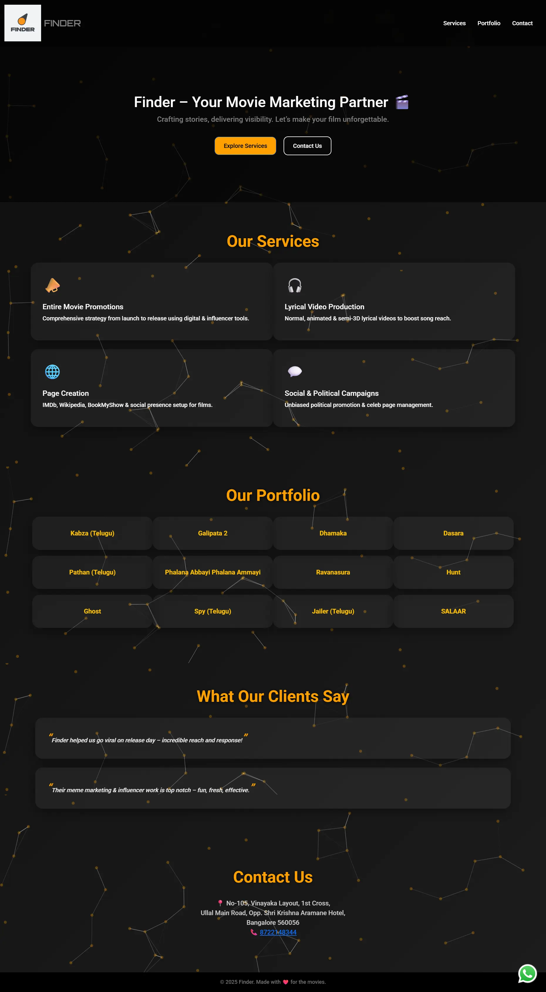 Client Website Screenshot 2